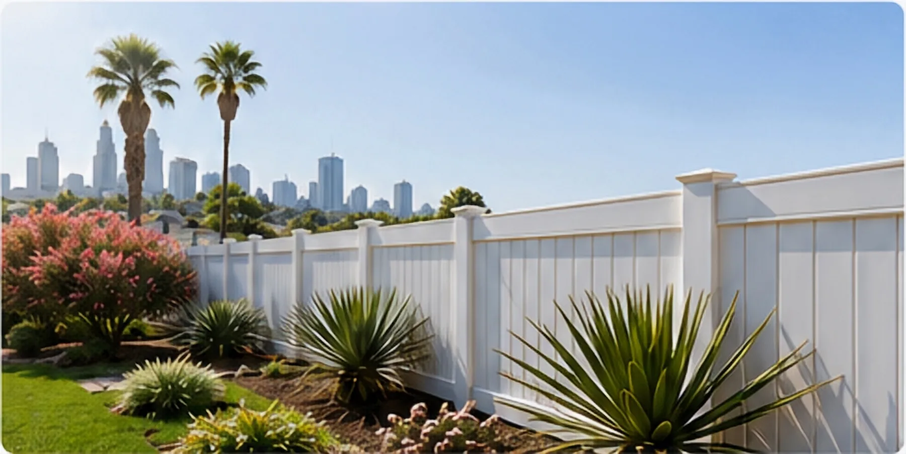 How Los Angeles weather affects a pvc fence